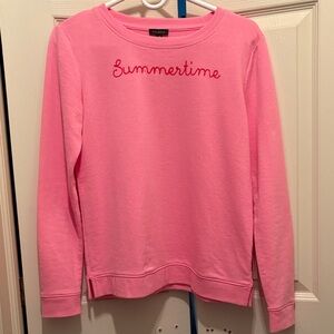 Talbots Pink 'Summertime' Sweatshirt